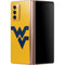 West Virginia University Yellow Background Galaxy Z Fold2 5G Skin