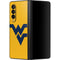 West Virginia University Yellow Background Galaxy Z Fold3 5G Skin