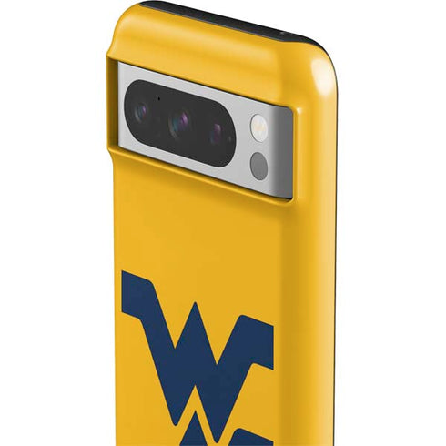 West Virginia University Yellow Background Google Pixel 8 Pro Impact Case