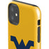 West Virginia University Yellow Background iPhone 11 Impact Case