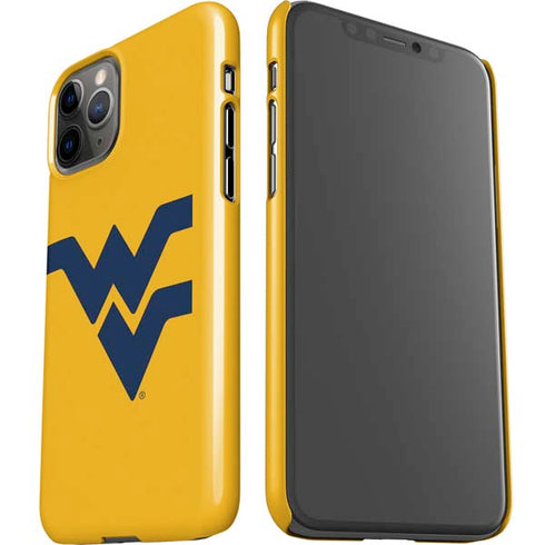 West Virginia University Yellow Background iPhone 11 Pro Lite Case
