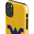 West Virginia University Yellow Background iPhone 11 Pro Max Impact Case