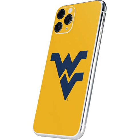 West Virginia University Yellow Background iPhone 11 Pro Skin