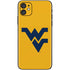 West Virginia University Yellow Background iPhone 11 Skin