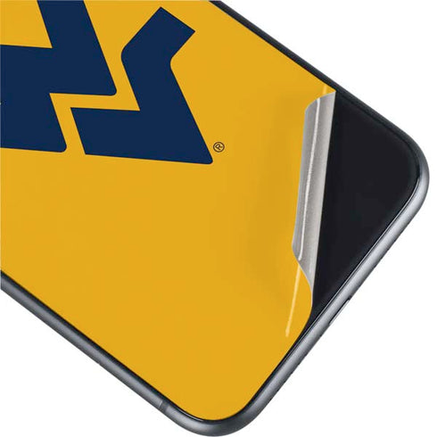 West Virginia University Yellow Background iPhone 11 Skin