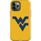 West Virginia University Yellow Background iPhone 12 Pro Impact Case