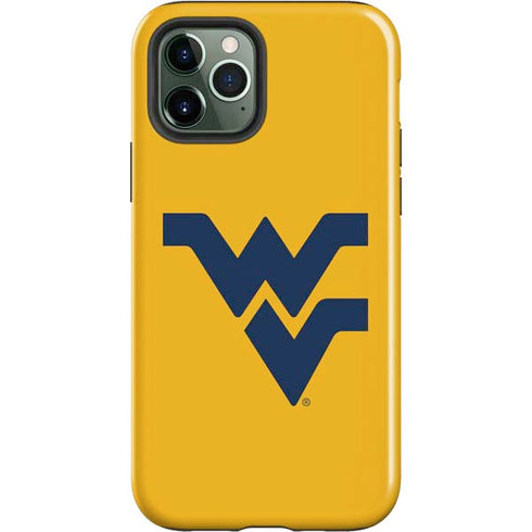 West Virginia University Yellow Background iPhone 12 Pro Max Impact Case