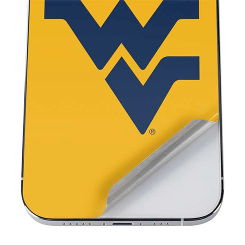 West Virginia University Yellow Background iPhone 12 Pro Max Skin