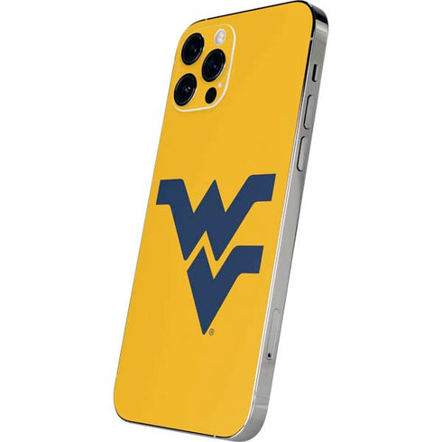 West Virginia University Yellow Background iPhone 12 Pro Skin