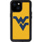 West Virginia University Yellow Background iPhone 13 Mini Waterproof Case