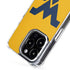 West Virginia University Yellow Background iPhone 13 Pro Max MagSafe Case
