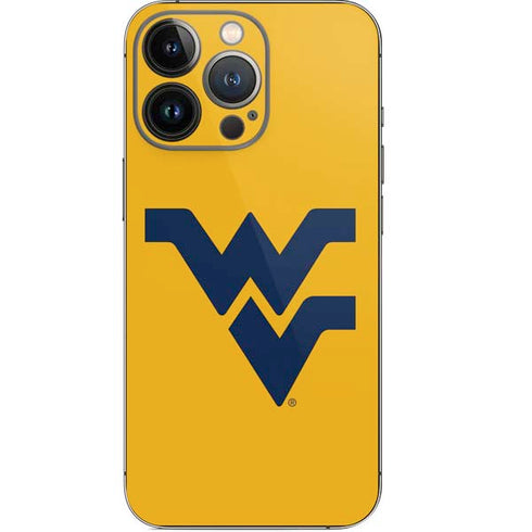 West Virginia University Yellow Background iPhone 13 Pro Skin