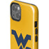 West Virginia University Yellow Background iPhone 15 Plus Impact Case