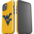 West Virginia University Yellow Background iPhone 14 Plus Impact Case
