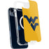 West Virginia University Yellow Background iPhone 15 Plus MagSafe Case