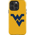 West Virginia University Yellow Background iPhone 14 Pro Impact Case