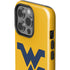 West Virginia University Yellow Background iPhone 14 Pro Impact Case