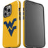 West Virginia University Yellow Background iPhone 14 Pro Impact Case