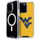 West Virginia University Yellow Background iPhone 15 Pro MagSafe Case