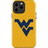 West Virginia University Yellow Background iPhone 15 Pro Max Impact Case