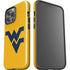 West Virginia University Yellow Background iPhone 15 Pro Max Impact Case