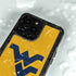 West Virginia University Yellow Background iPhone 14 Pro Max Waterproof Case