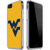 West Virginia University Yellow Background iPhone SE (2nd & 3rd Gen) Clear Case
