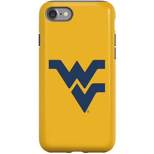 West Virginia University Yellow Background iPhone SE (2nd & 3rd Gen) Pro Case