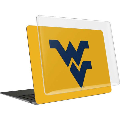 West Virginia University Yellow Background MacBook Air 13in M1 (2021) Case plus Skin
