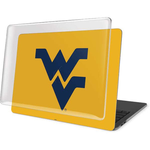 West Virginia University Yellow Background MacBook Pro 13in (2020) Case plus Skin