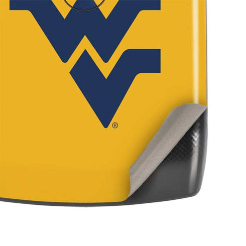 West Virginia University Yellow Background Motorola RAZR Skin