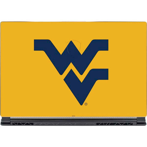 West Virginia University Yellow Background MSI GS65 Stealth Laptop Skin