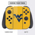 West Virginia University Yellow Background Nintendo Switch Bundle Skin