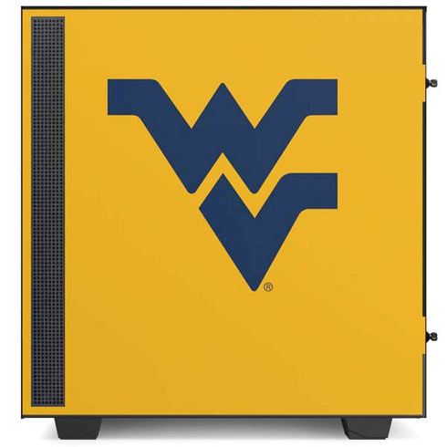 West Virginia University Yellow Background NZXT H510 Compact ATX Mid-Tower Case Skin