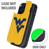 West Virginia University Yellow Background Otterbox Defender iPhone Skin