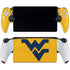 West Virginia University Yellow Background PlayStation Portal Remote Player Skin
