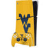 West Virginia University Yellow Background PS5 Slim Digital Edition Bundle Skin