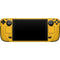West Virginia University Yellow Background Steam Deck Handheld Gaming Computer Skin