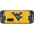 West Virginia University Yellow Background Steam Deck Handheld Gaming Computer Skin