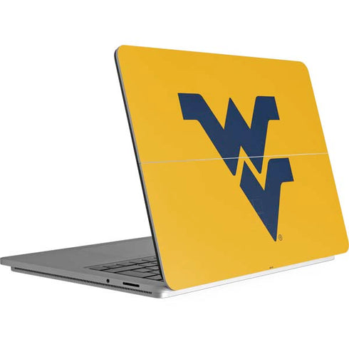 West Virginia University Yellow Background Surface Laptop Studio Skin
