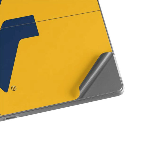 West Virginia University Yellow Background Surface Pro 8 Skin