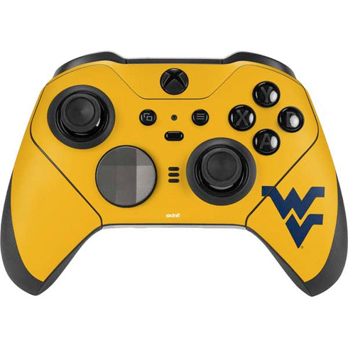 West Virginia University Yellow Background Xbox Elite Wireless Controller Series 2 Skin