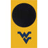 West Virginia University Yellow Background Xbox Series S Console Skin