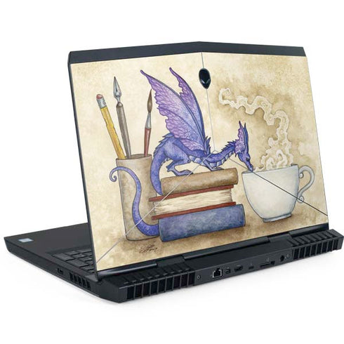 Whats in Here Coffee Dragon by Amy Brown Dell Alienware Skin
