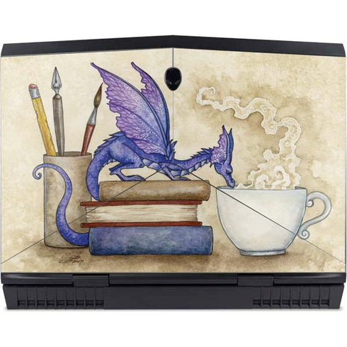 Whats in Here Coffee Dragon by Amy Brown Dell Alienware Skin