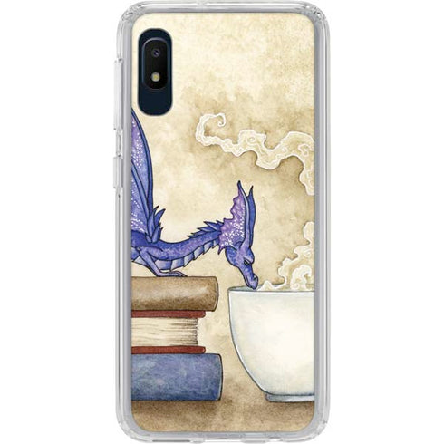 Amy Brown Whats in Here Coffee Dragon Galaxy A10e Clear Case