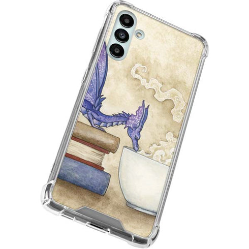 Amy Brown Whats in Here Coffee Dragon Galaxy A13 5G Clear Case