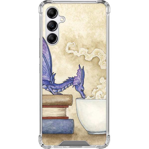 Amy Brown Whats in Here Coffee Dragon Galaxy A14 5G Clear Case