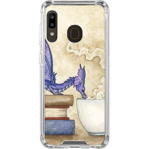 Amy Brown Whats in Here Coffee Dragon Galaxy A30 Clear Case