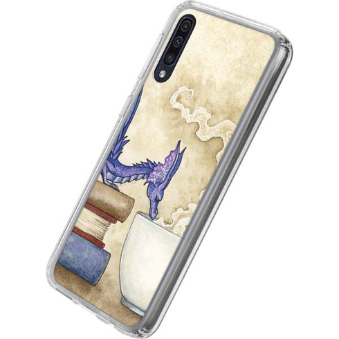 Amy Brown Whats in Here Coffee Dragon Galaxy A50 Clear Case